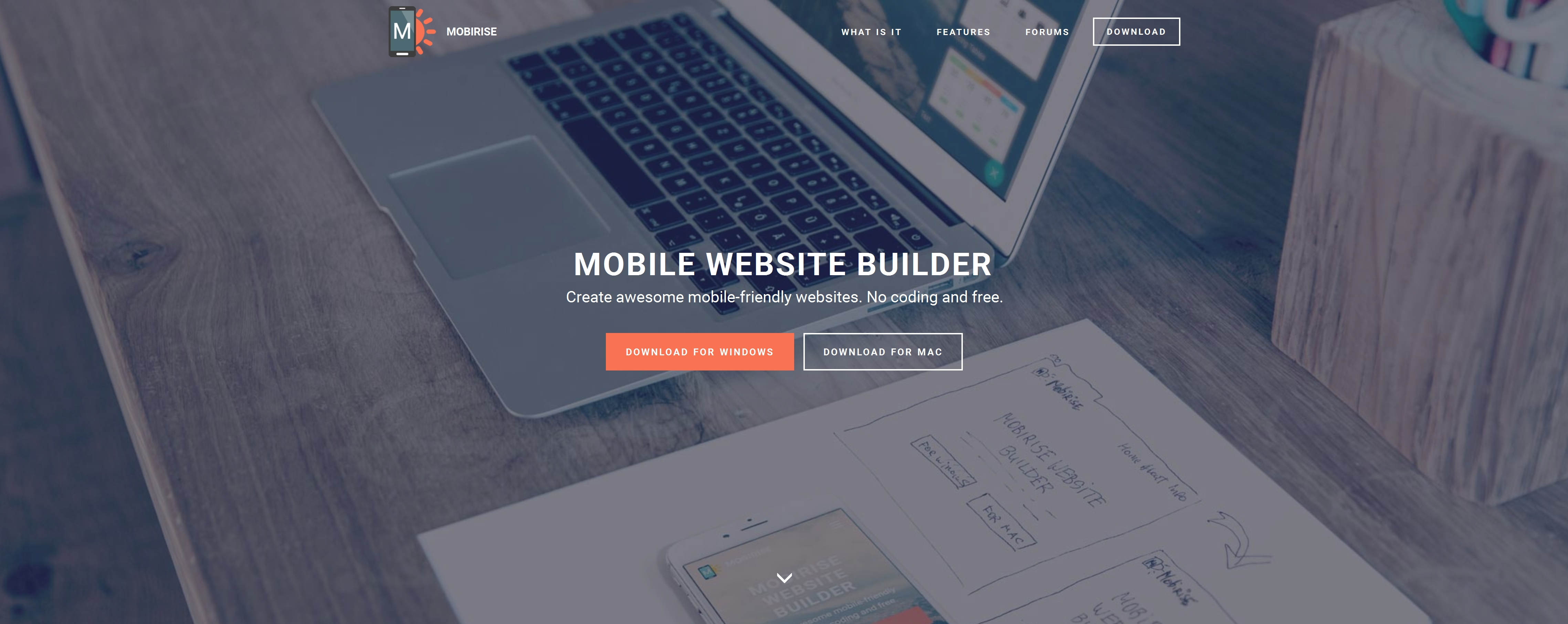 Bootstrap Mobile Website Creator 