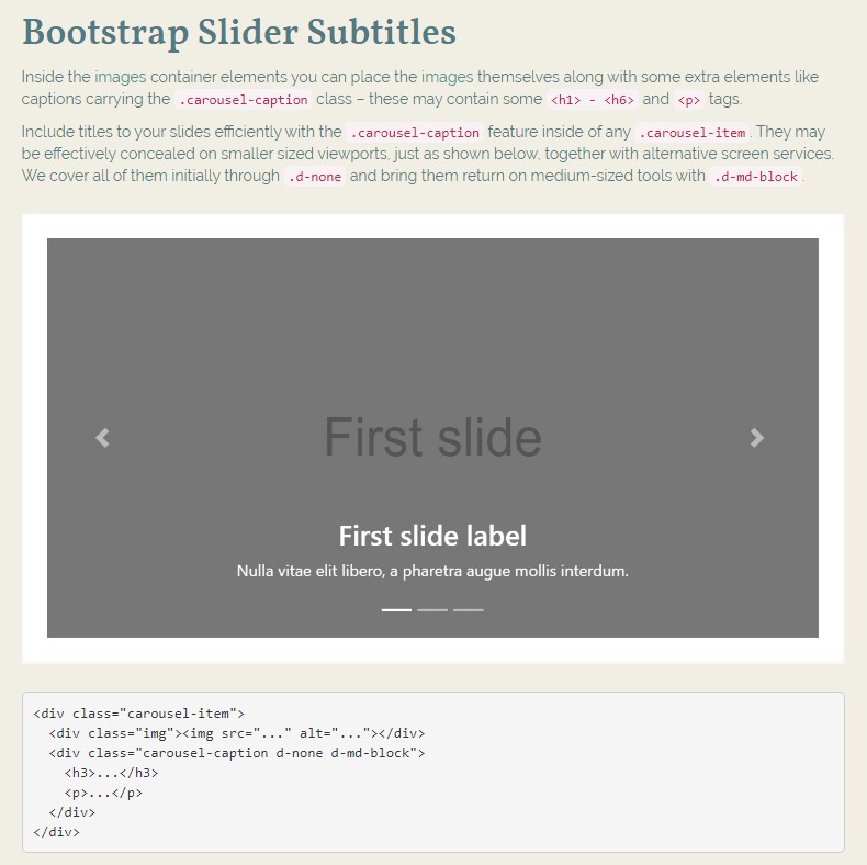  Bootstrap Slider Bar 