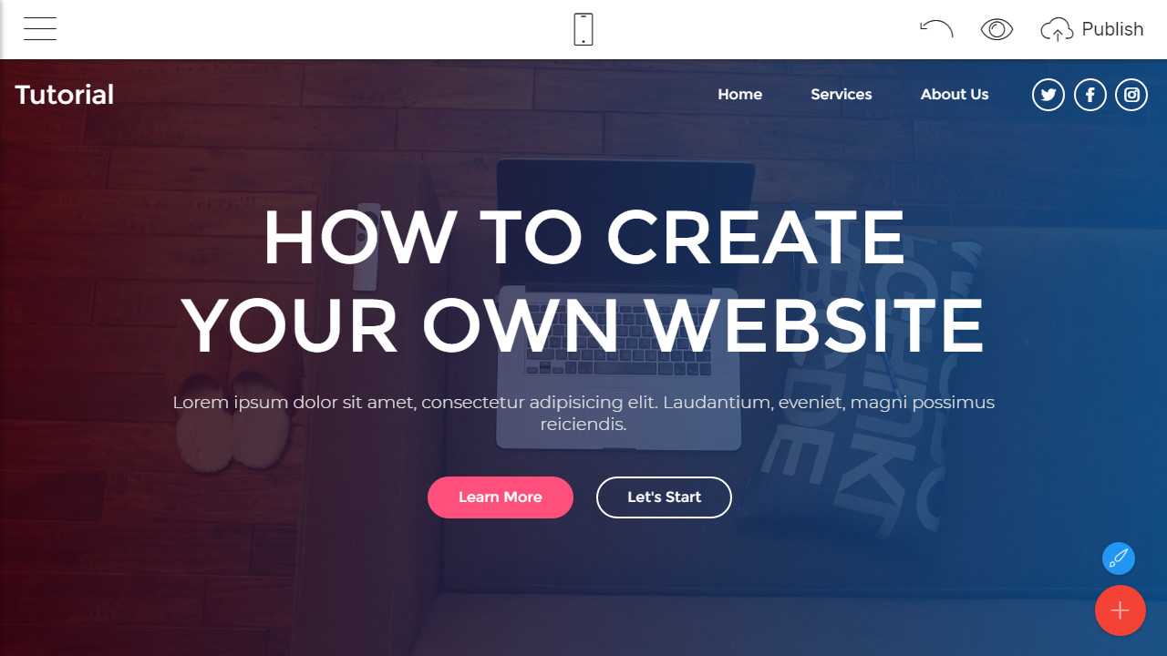 how to set up a website